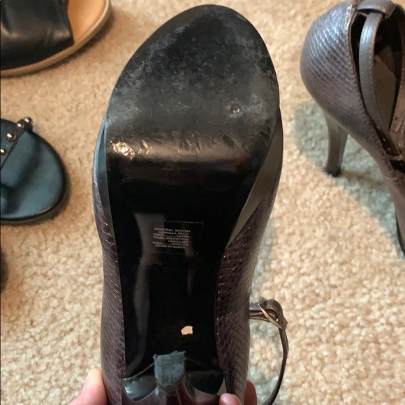 Dark Gray High Heels - Picture 3 of 3